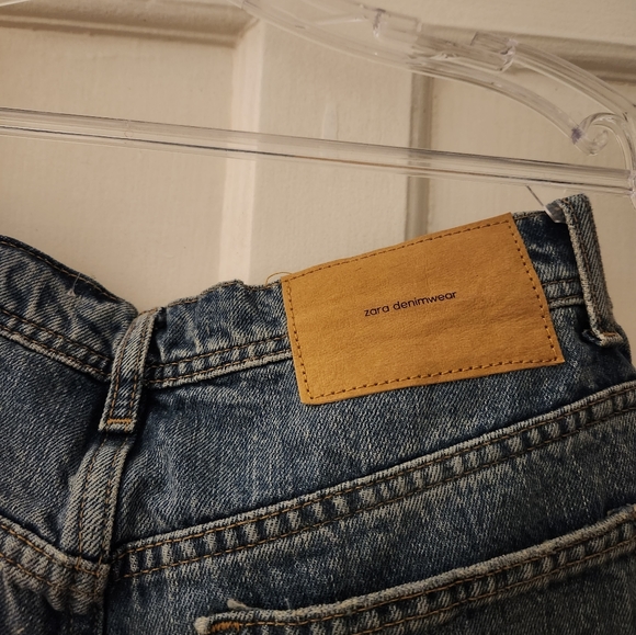 Zara SLIM CROPPED JEANS - Picture 6 of 6